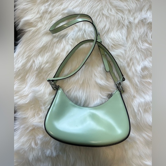 KATE SPADE Sam Icon Small Convertible Crossbody color blue green - Picture 3 of 6